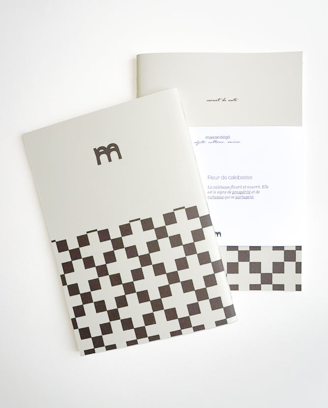 Carnet de notes A5 • Fleur de calebasse