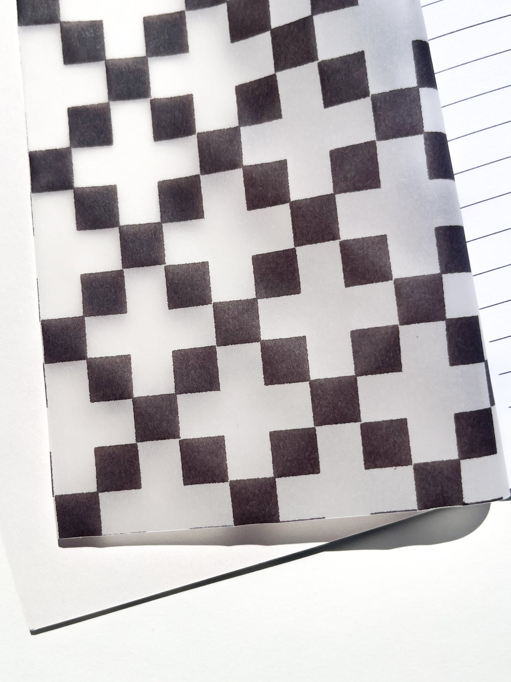 Carnet de Poche Slim Fleur de calebasse - Format Allongé | Maison Bōgō