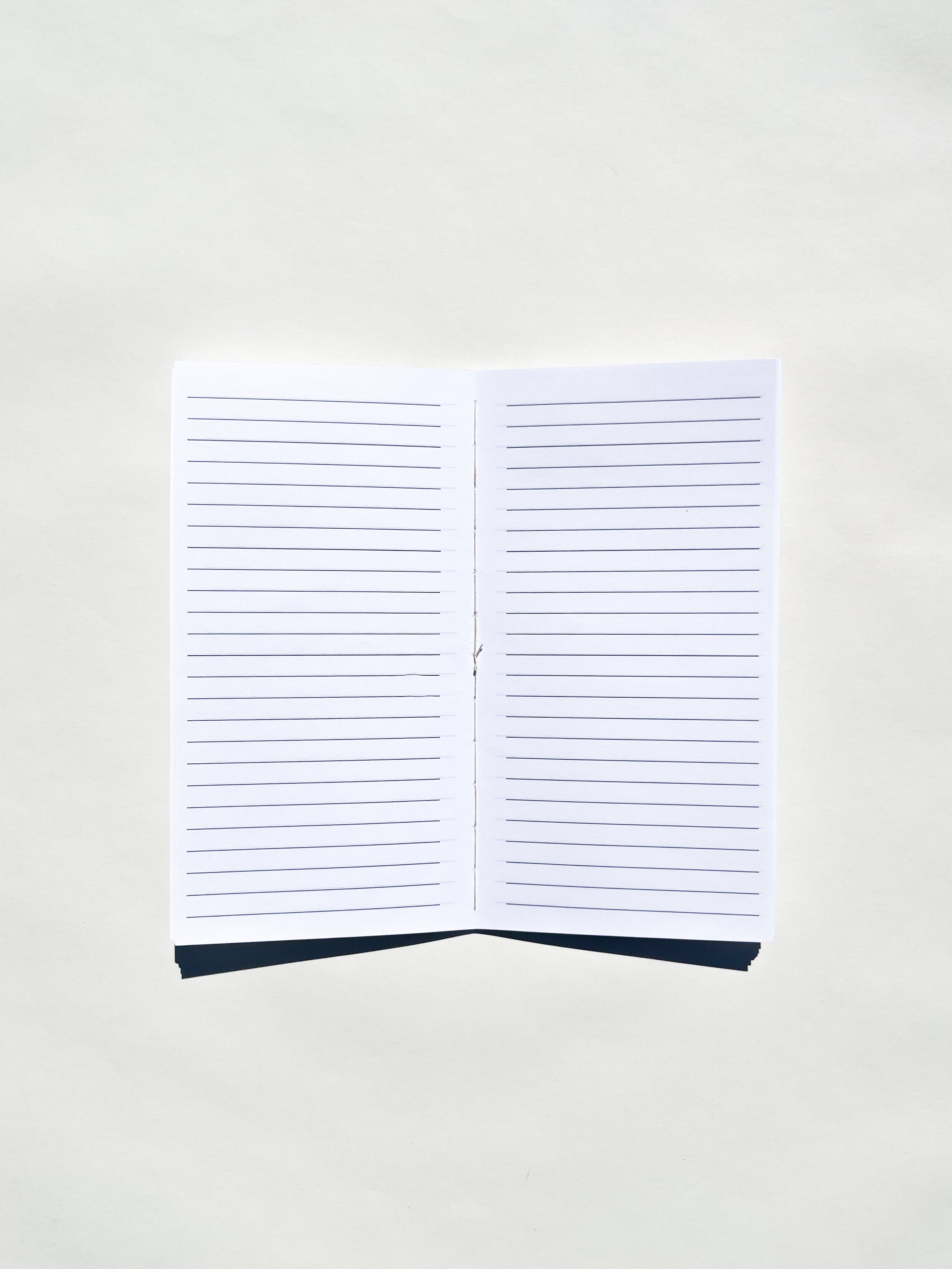 Carnet de Poche Slim Fleur de calebasse - Format Allongé | Maison Bōgō