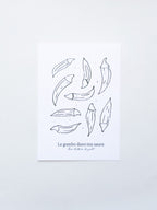 Affiche de cuisine Le Gombo dans ma sauce • Verticale • A5/A4