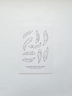 Affiche de cuisine Le Gombo dans ma sauce • Verticale • A5/A4