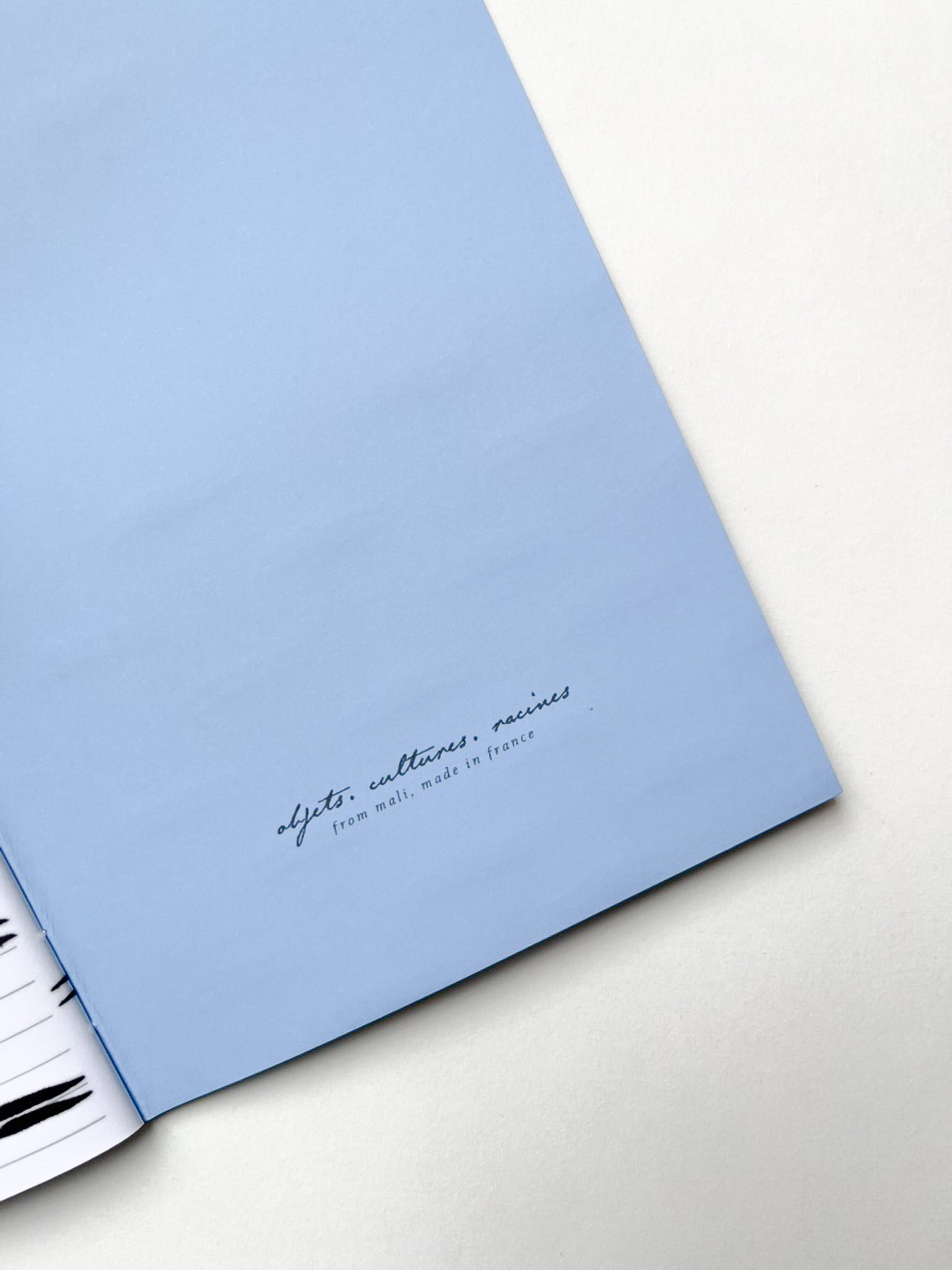 Détail page interne carnet a5 Musso